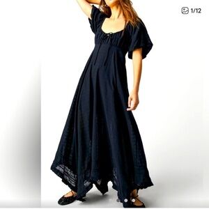 FREE PEOPLE on my level maxi dress Large